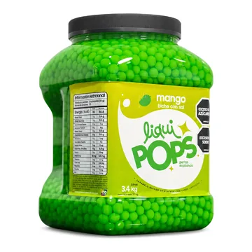 Tarro de perlas explosivas LiquiPops de 3,4 kg